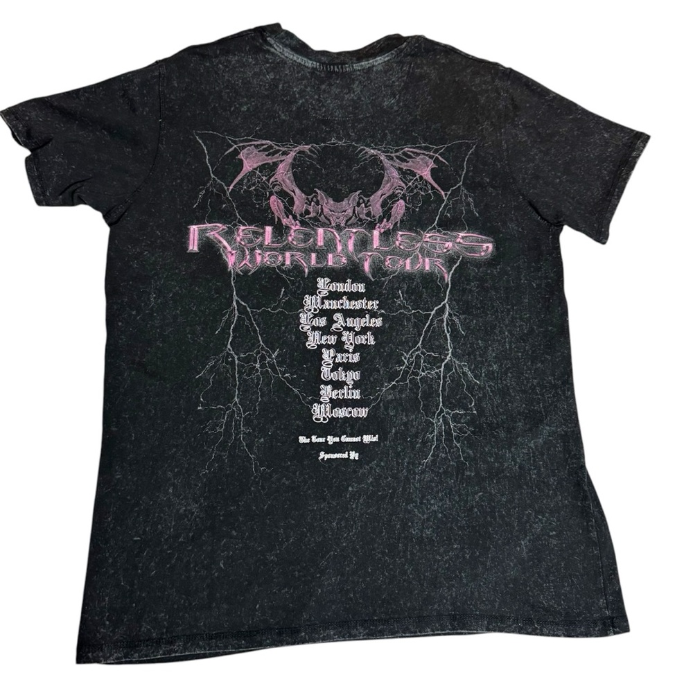 Night Addict “Relentless World tour” Graphic Tee